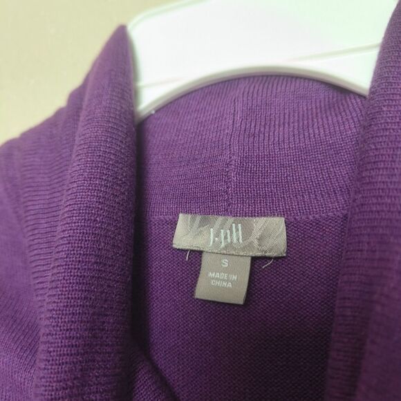 J.Jill Womens Top Size S Classic Turtleneck High Neck Long Sleeve T-Shirt Purple - Picture 6 of 8